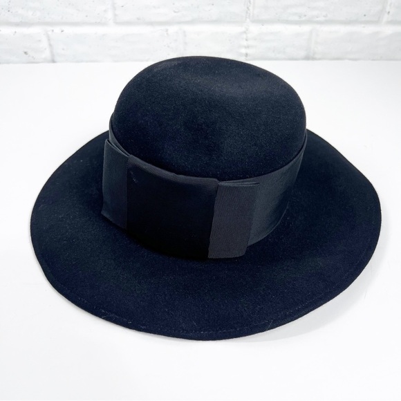 FRANK OLIVE Private Collection Vintage 70’s Fedora Black Hat